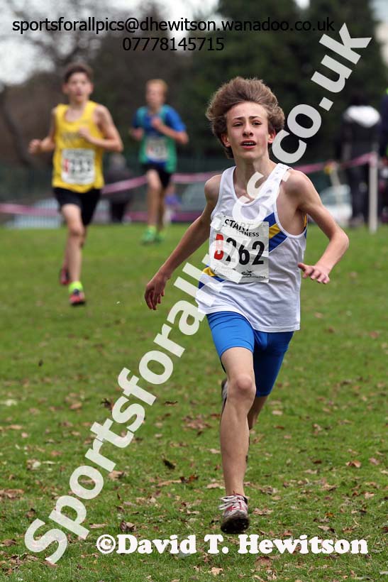 Under-15 boys Northern Cross Country Relays. Photo: David T. Hewitson/Sports for All Pics
